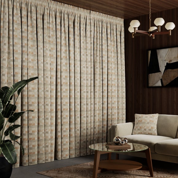 Elements Jackson Made to Measure Curtain Warm Sand
