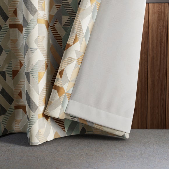 Elements Miller Made to Measure Curtain Multicoloured