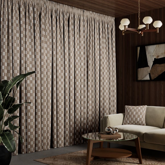 Elements Baines Made to Measure Curtain Pebble