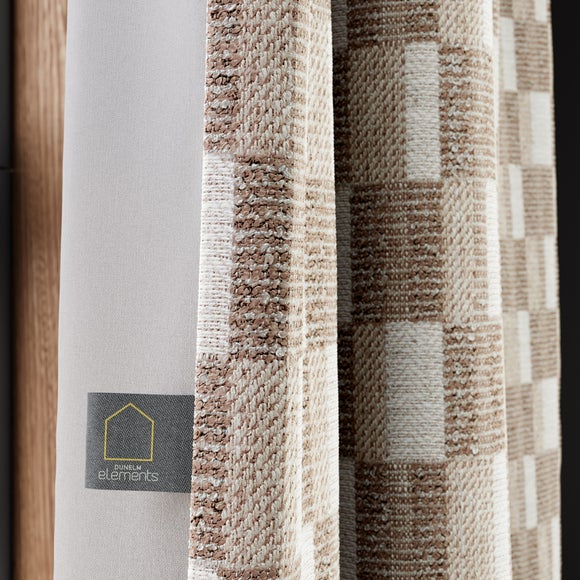 Elements Baines Made to Measure Curtain Pebble