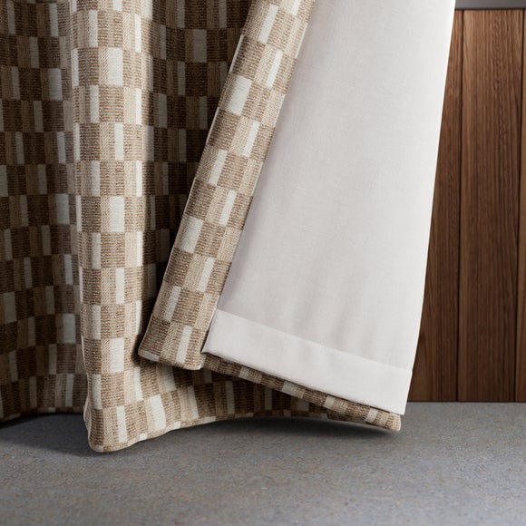 Elements Baines Made to Measure Curtain Pebble