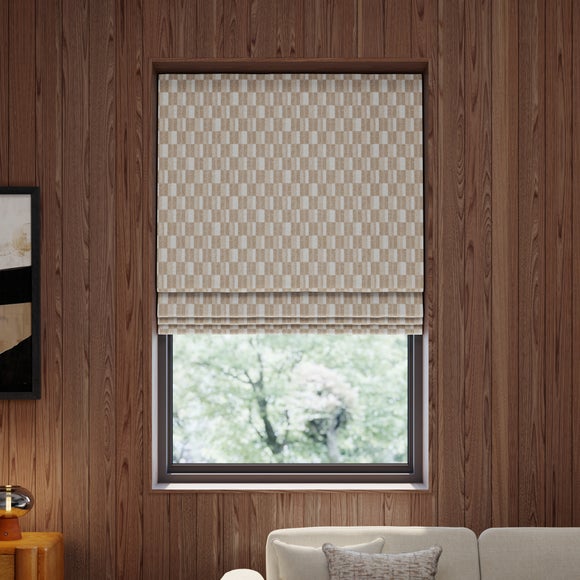Elements Baines Made to Measure Roman Blind Warm Sand