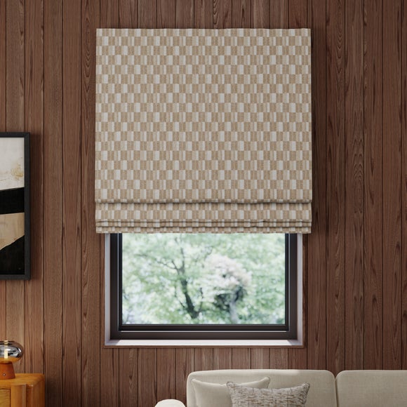 Elements Baines Made to Measure Roman Blind Warm Sand