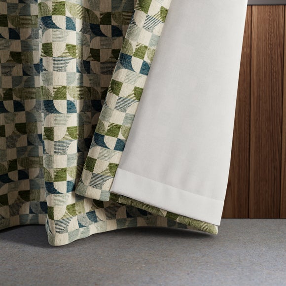 Elements Jackson Made to Measure Curtain Navy (Blue)