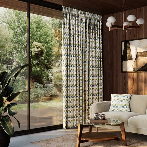 Elements Jackson Made to Measure Curtain Navy (Blue)