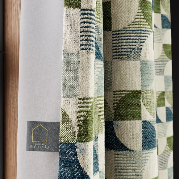 Elements Jackson Made to Measure Curtain Navy (Blue)