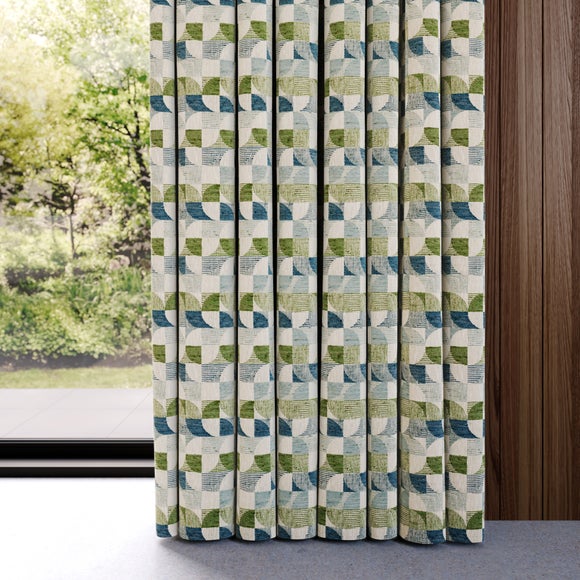 Elements Jackson Made to Measure Curtain Navy (Blue)