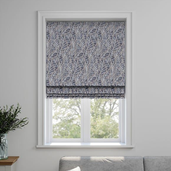 Aspen Made to Measure Roman Blind Indigo