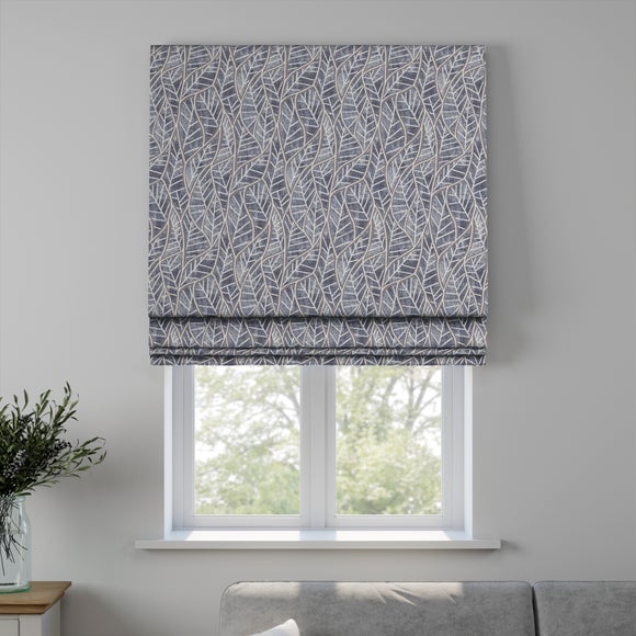 Aspen Made to Measure Roman Blind Indigo