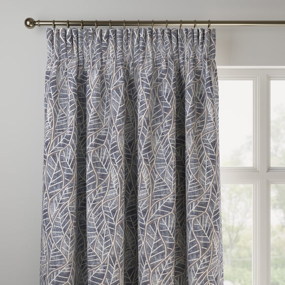 Aspen Made to Measure Curtains Indigo