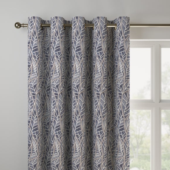 Aspen Made to Measure Curtains Indigo