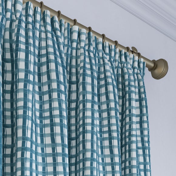 Emily Bond Arthur Made to Measure Curtains Indigo