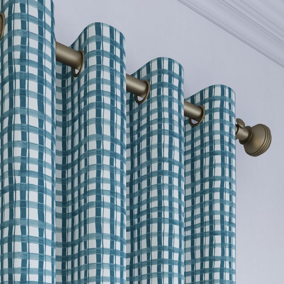 Emily Bond Arthur Made to Measure Curtains Indigo