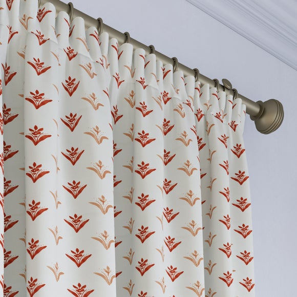 Emily Bond Molly Made to Measure Curtains Raspberry