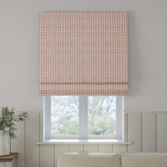 Emily Bond Arthur Made to Measure Roman Blind Blush