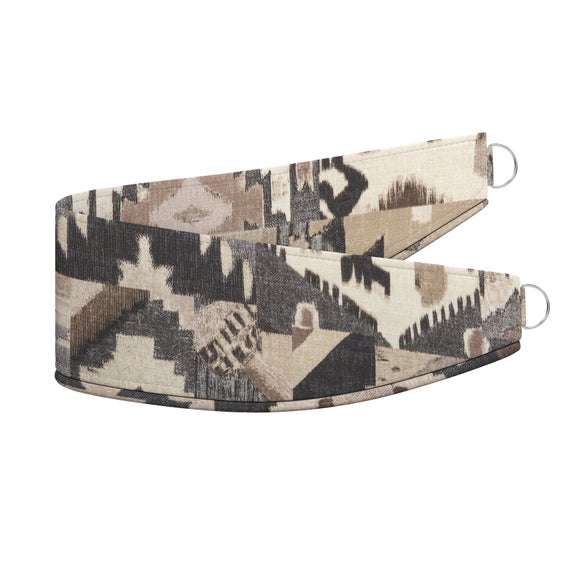 Carmen Made to Order Tieback Charcoal