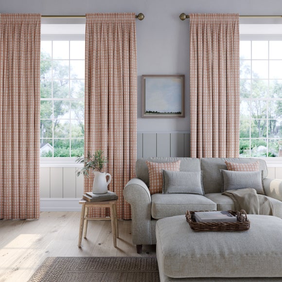 Emily Bond Arthur Made to Measure Curtains Blush