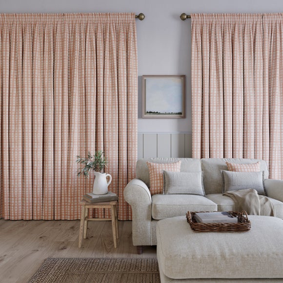 Emily Bond Arthur Made to Measure Curtains Blush