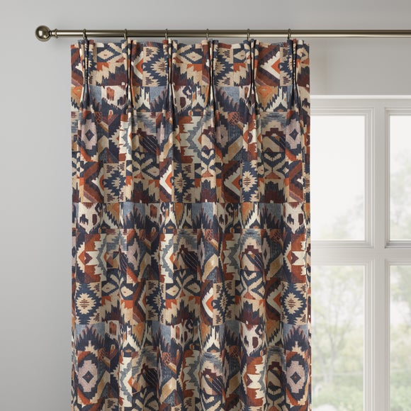 Carmen Made to Measure Curtains Indigo
