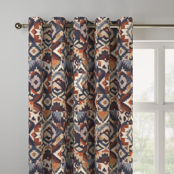 Carmen Made to Measure Curtains Indigo