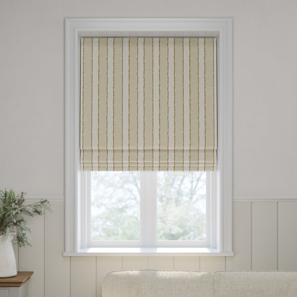 Emily Bond Gabriel Made to Measure Roman Blind Natural