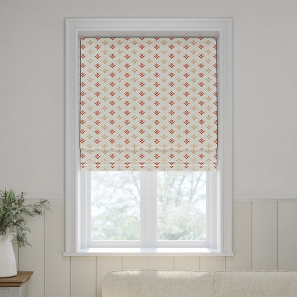 Emily Bond Molly Made to Measure Roman Blind Raspberry