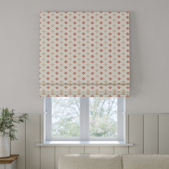 Emily Bond Molly Made to Measure Roman Blind Raspberry