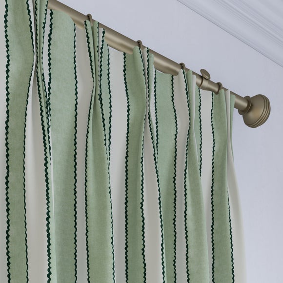 Emily Bond Gabriel Made to Measure Curtains Seafoam