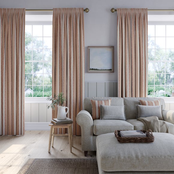 Emily Bond Gabriel Made to Measure Curtains Raspberry