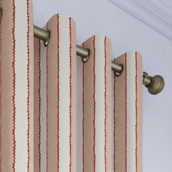 Emily Bond Gabriel Made to Measure Curtains Raspberry