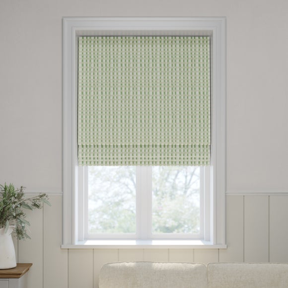 Emily Bond Arthur Made to Measure Roman Blind Green