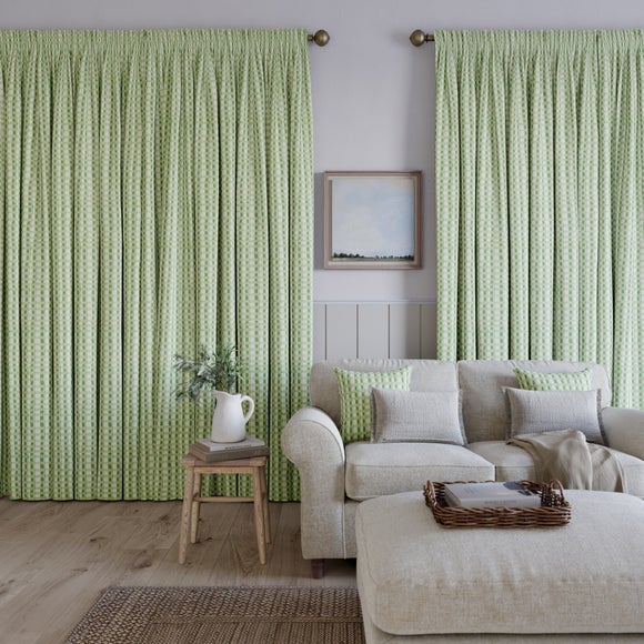 Emily Bond Arthur Made to Measure Curtains Green