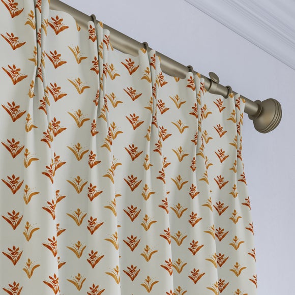 Emily Bond Molly Made to Measure Curtains Terracotta