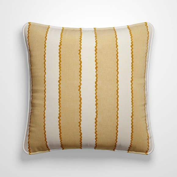 Emily Bond Gabriel Made to Order Cushion Cover Ochre