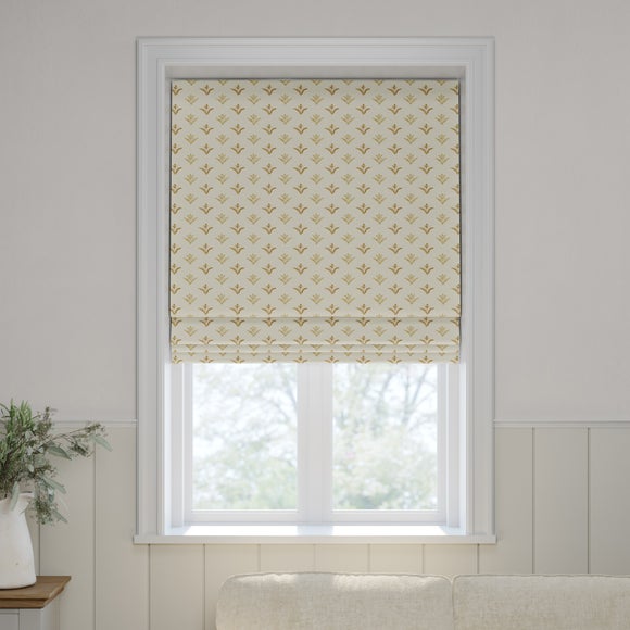 Emily Bond Molly Made to Measure Roman Blind Natural