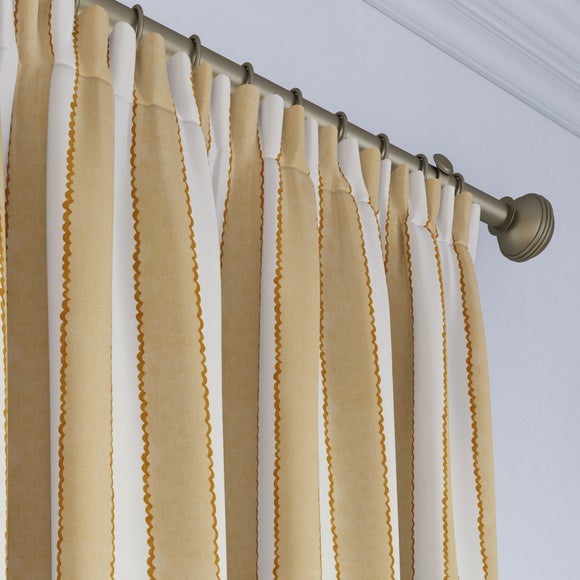 Emily Bond Gabriel Made to Measure Curtains Ochre