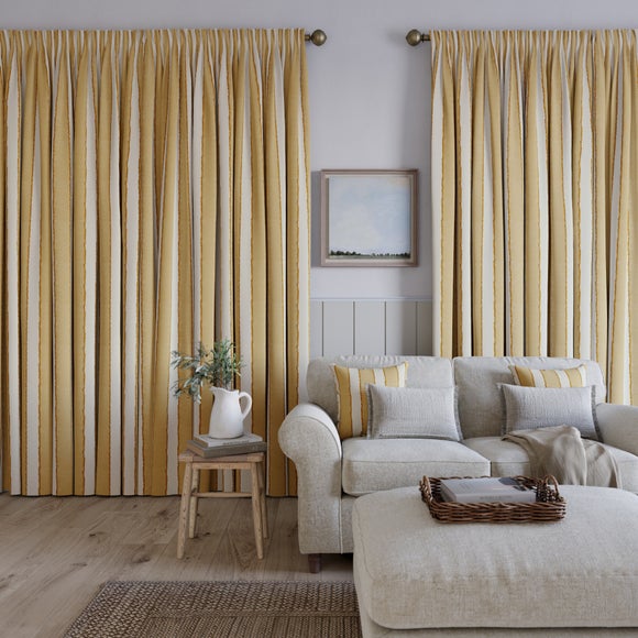 Emily Bond Gabriel Made to Measure Curtains Ochre