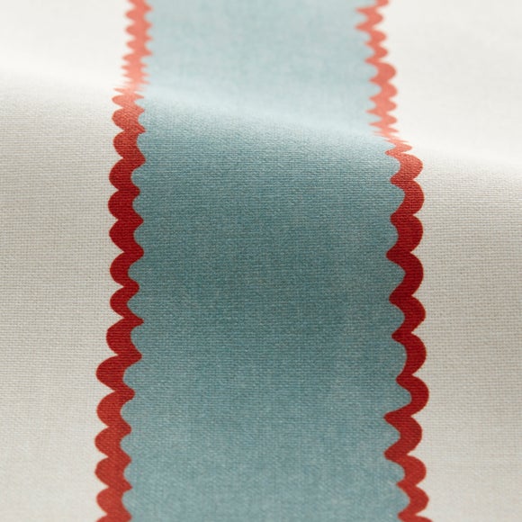 Emily Bond Gabriel Made to Measure Roman Blind Denim