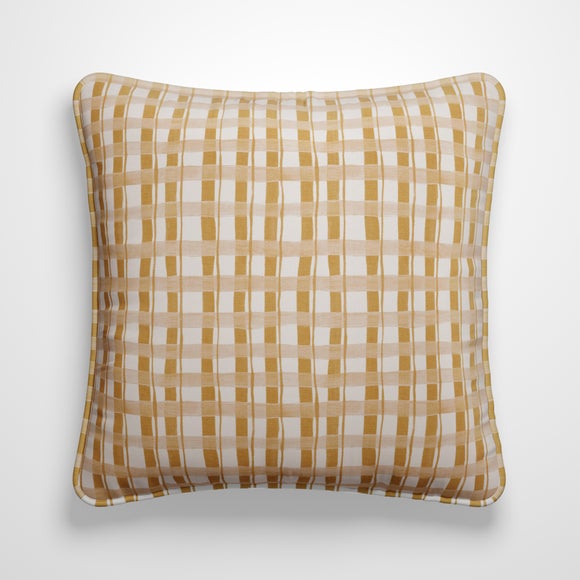 Emily Bond Arthur Made to Order Cushion Cover Ochre