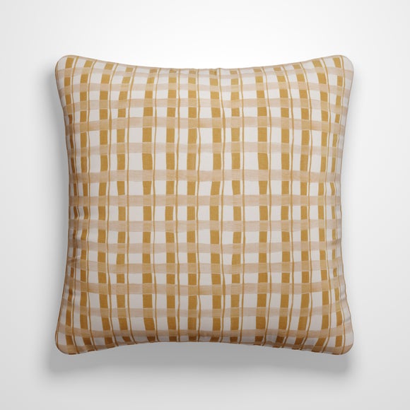 Emily Bond Arthur Made to Order Cushion Cover Ochre