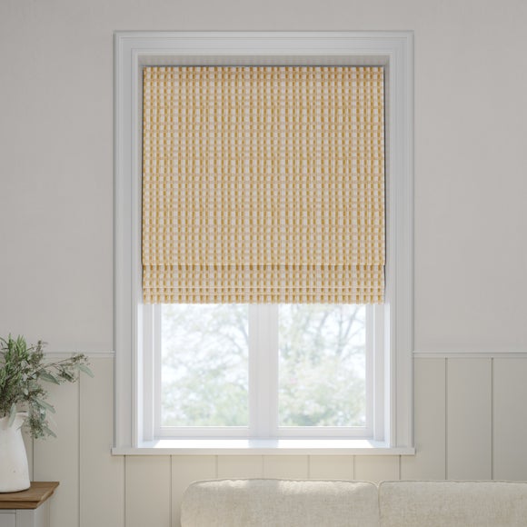 Emily Bond Arthur Made to Measure Roman Blind Ochre