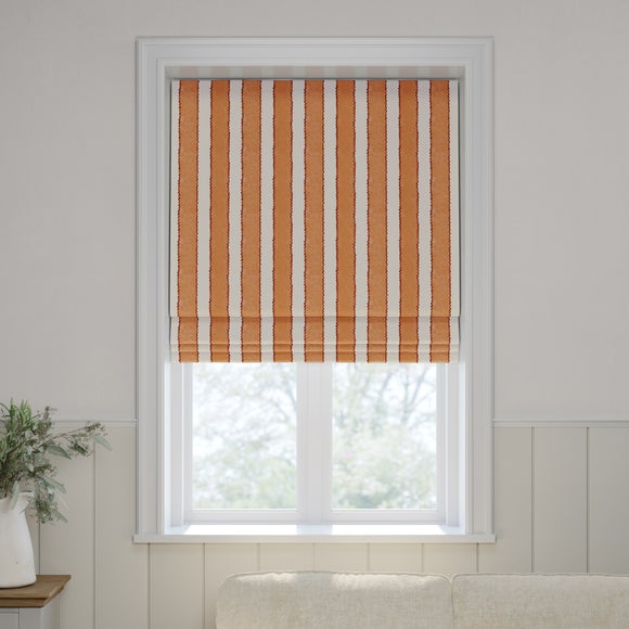 Emily Bond Gabriel Made to Measure Roman Blind Ginger