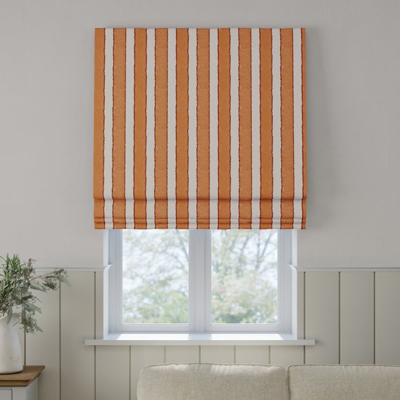 Emily Bond Gabriel Made to Measure Roman Blind Ginger