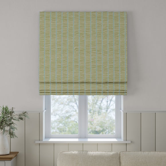 Emily Bond Fergus Made to Measure Roman Blind Olive