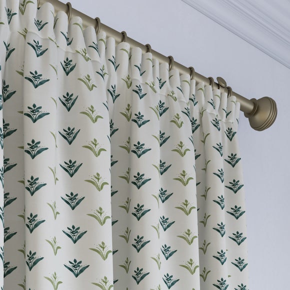 Emily Bond Molly Made to Measure Curtains Indigo