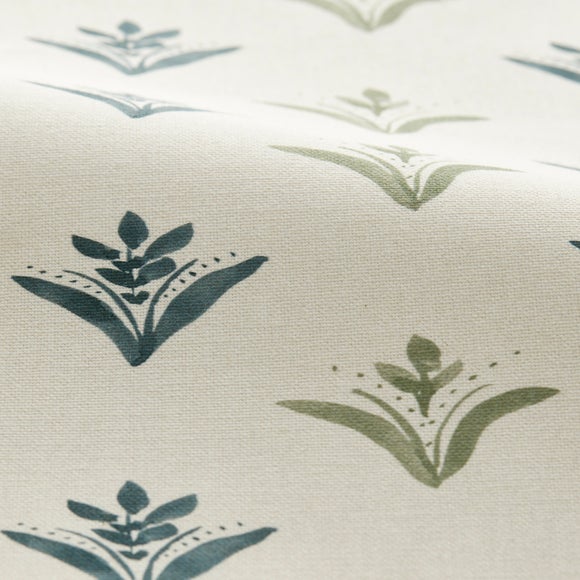 Emily Bond Molly Made to Measure Curtains Indigo