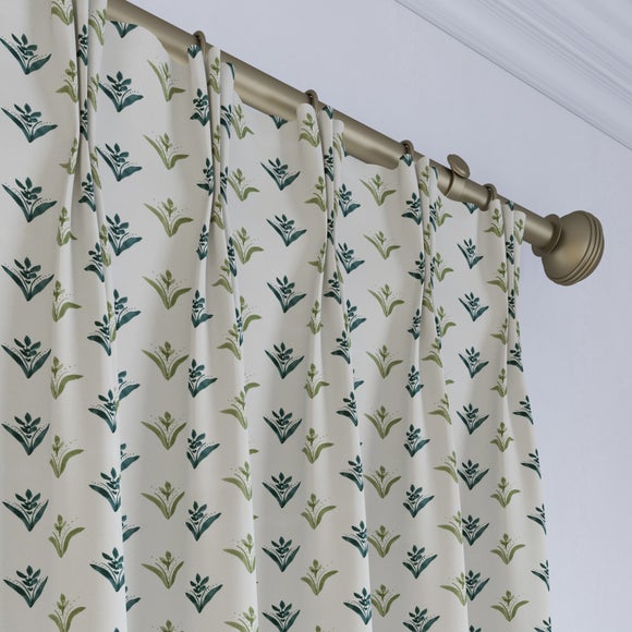 Emily Bond Molly Made to Measure Curtains Indigo