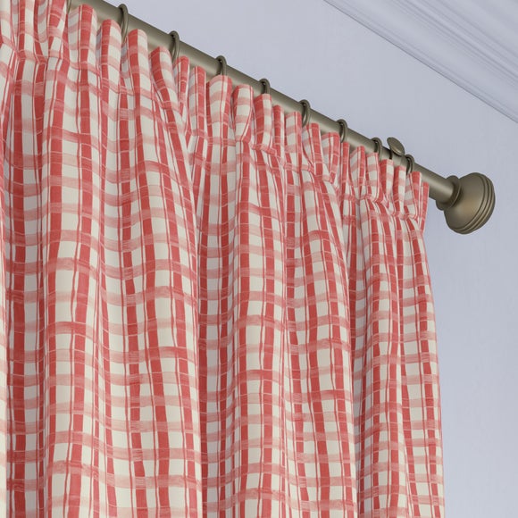 Emily Bond Arthur Made to Measure Curtains Raspberry