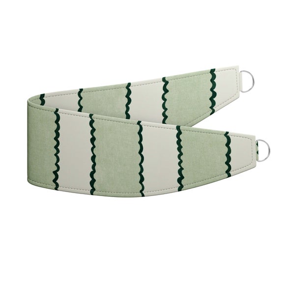 Emily Bond Gabriel Made to Order Tieback Seafoam