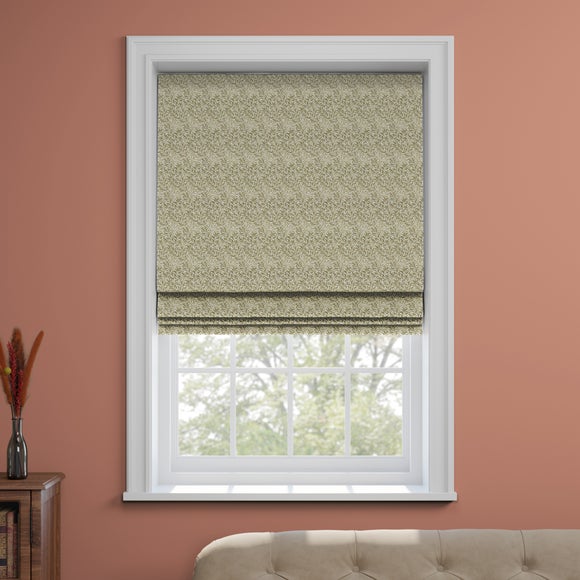 Willow Bough Woven Made to Measure Roman Blind Olive